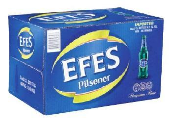 Efes Pilsner doos 24 flesjes a 33 cl